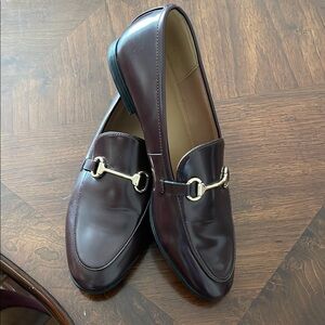 Burgundy Loafers, worn once!